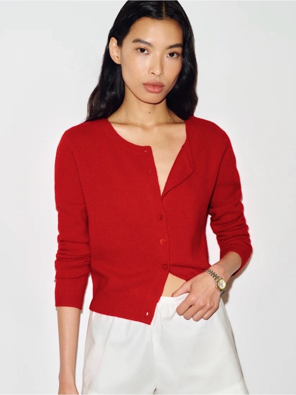 Reformation Clara Cashmere Cardigan - Picture 6 of 9